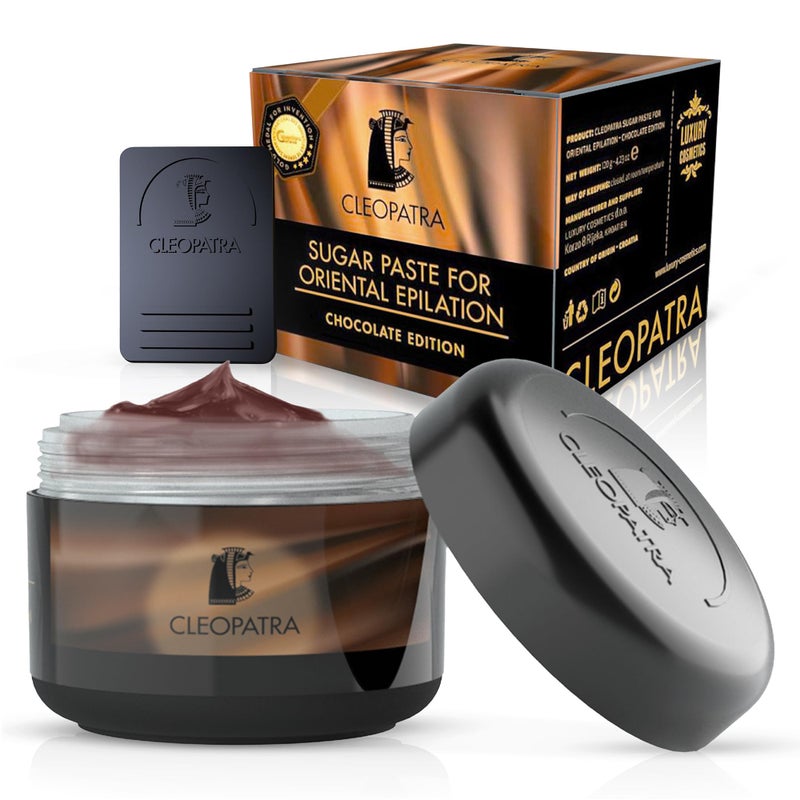 Strong-Epil Sugar Paste for Hair Removal â€“ Gentle Sugaring Paste for Body, Face, Bikini & Intimate Area â€“ Natural Cold Sugar Wax with Cocoa Powder